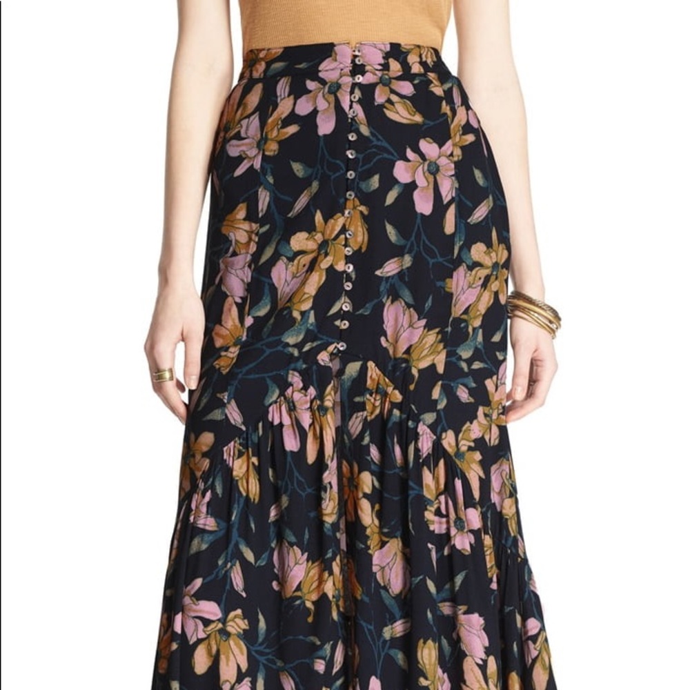 Free People Smooth Sailing Maxi Skirt Size 6